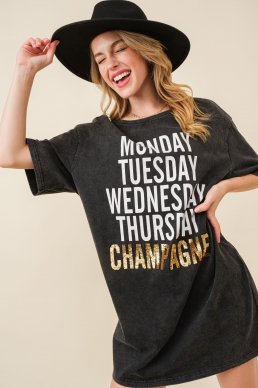 CHAMPAGNE CHARCOAL TOP