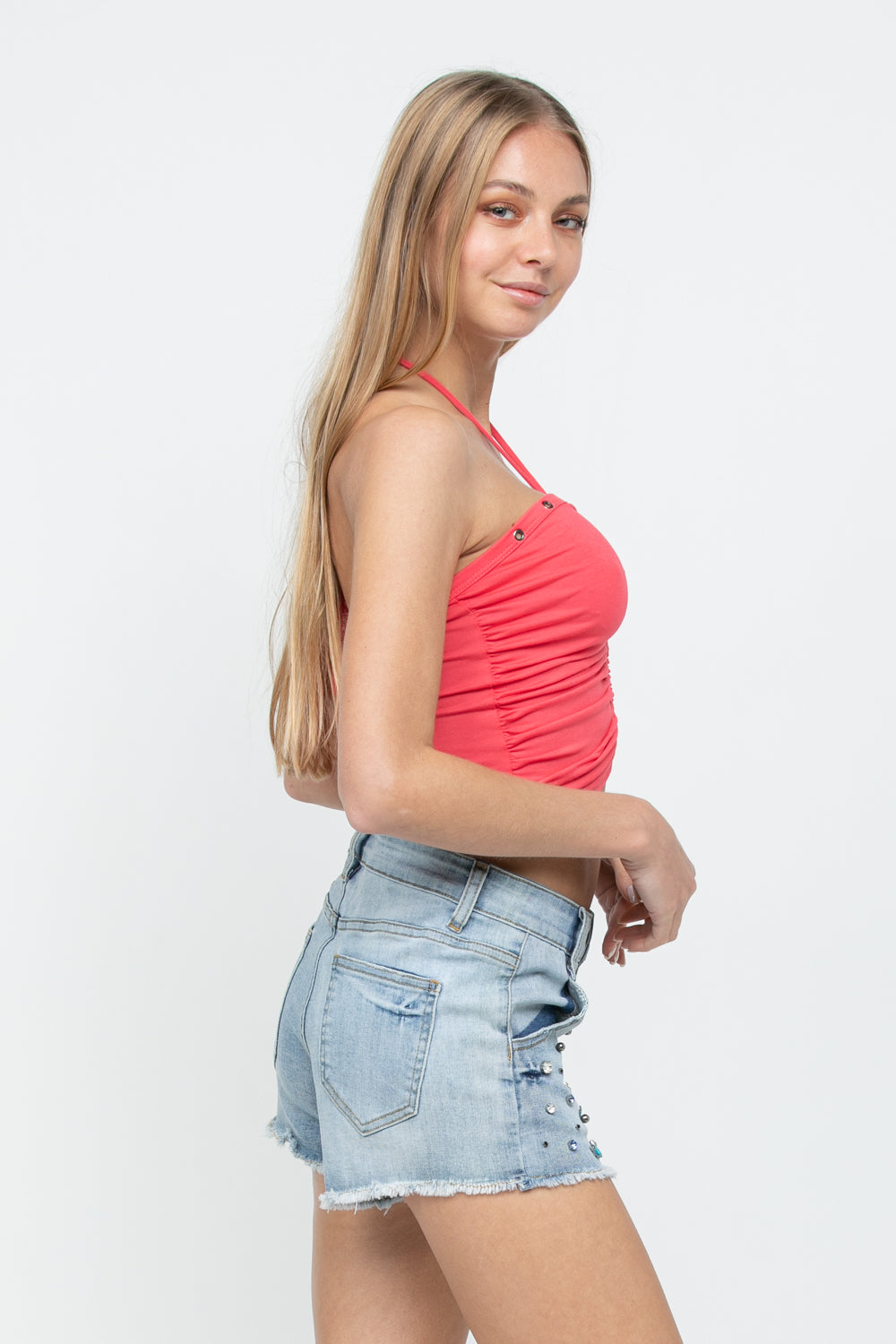 CORAL TUBE TOP