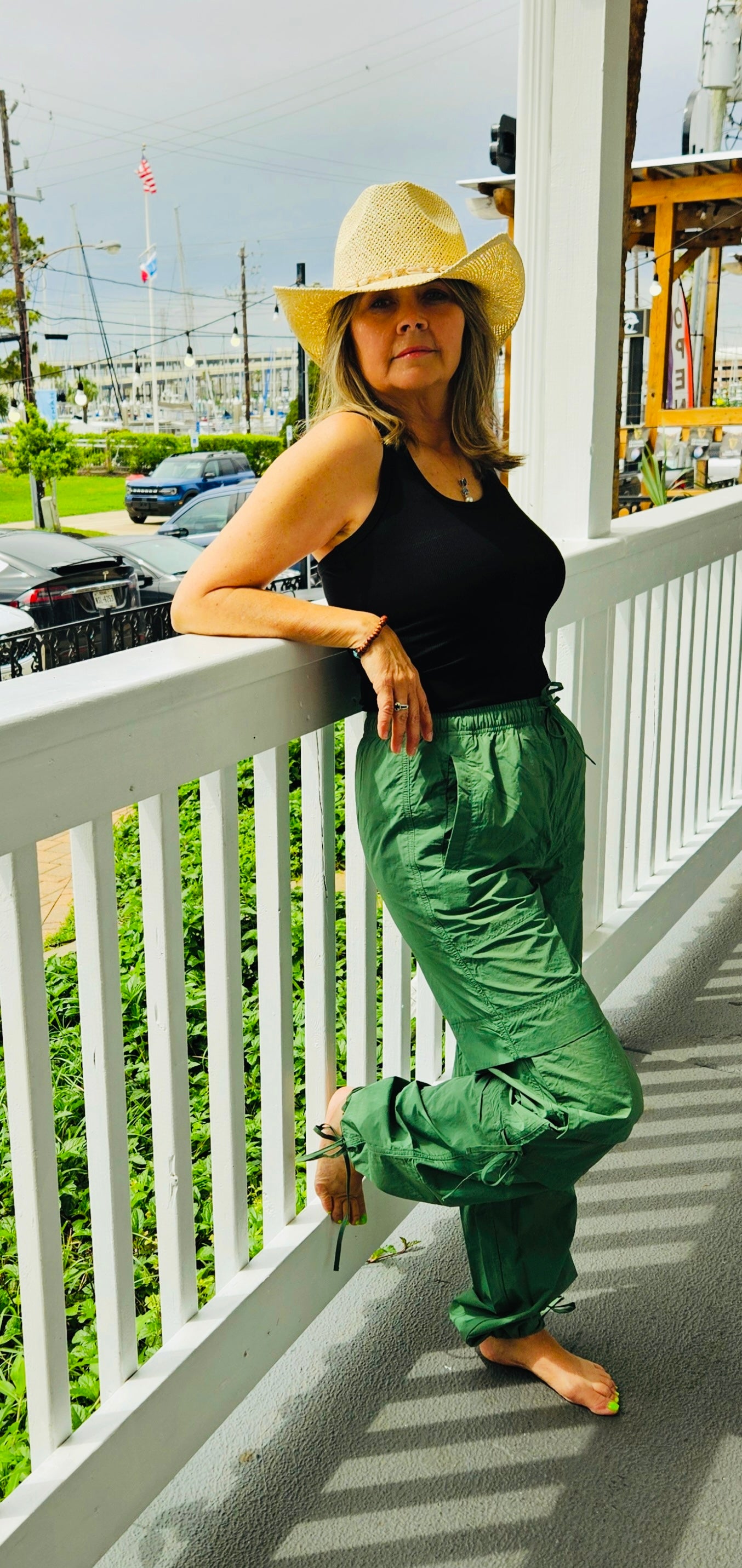 PATTY BLACK TANK TOP