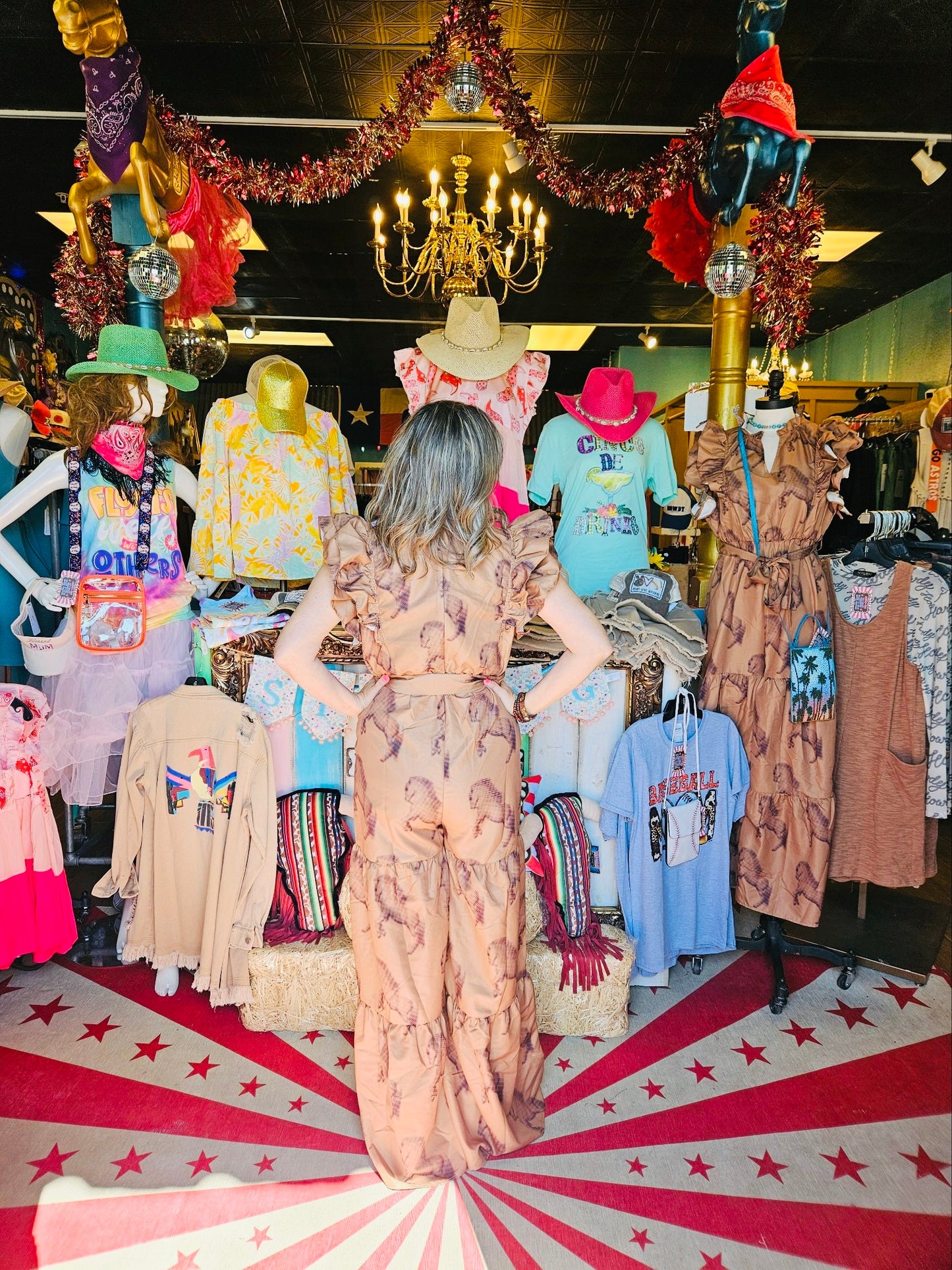 BETH D HORSE JUMPSUIT