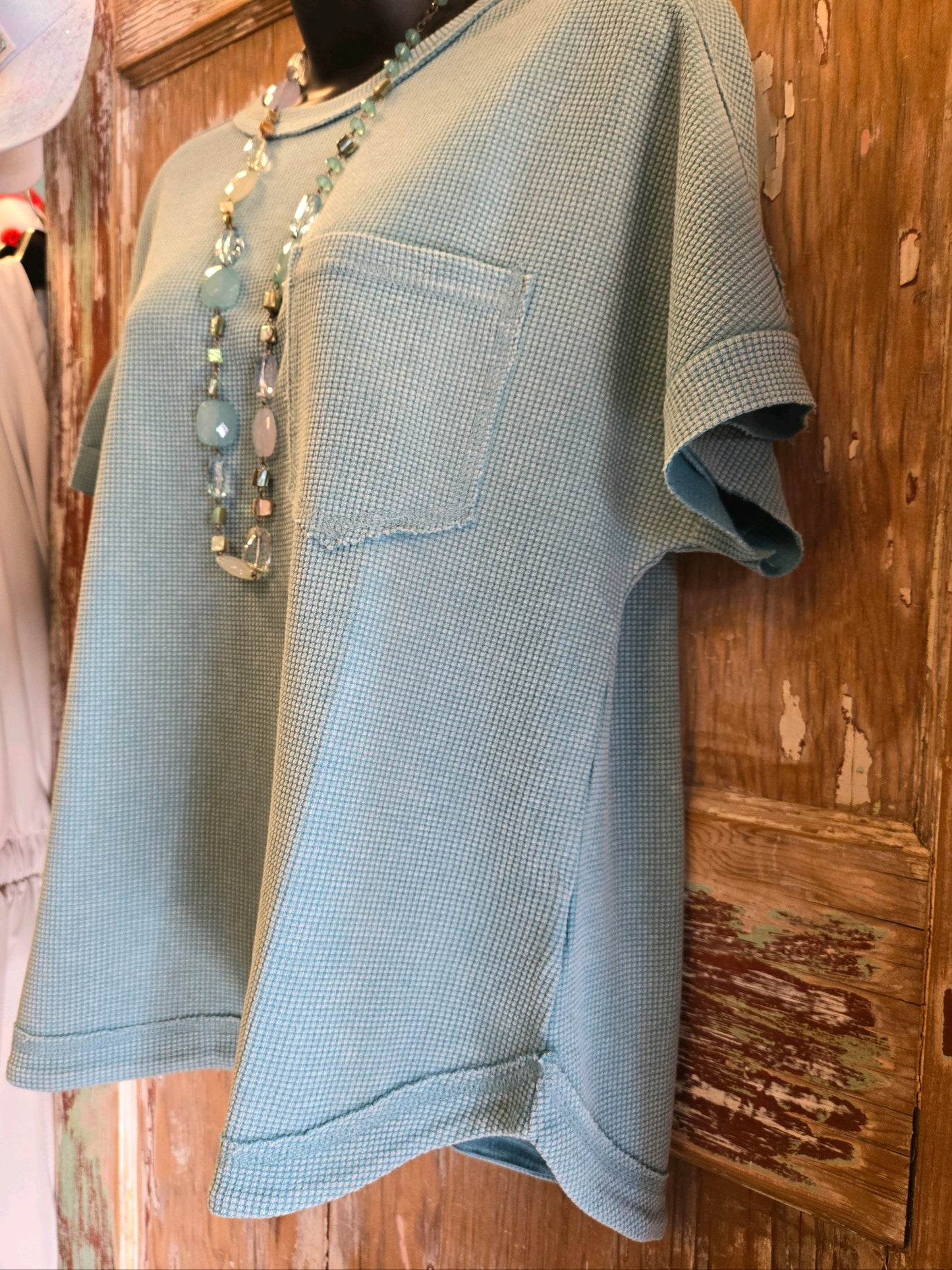 GINA BLUE TOP