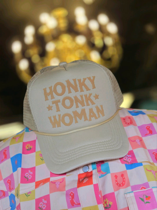 HONKY TONK WOMAN TRUCKER CAP