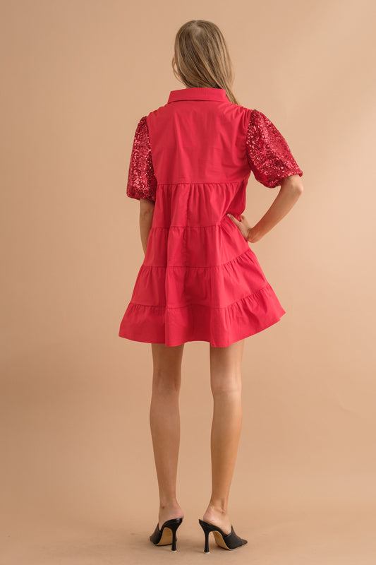 BABY JANE RED DRESS