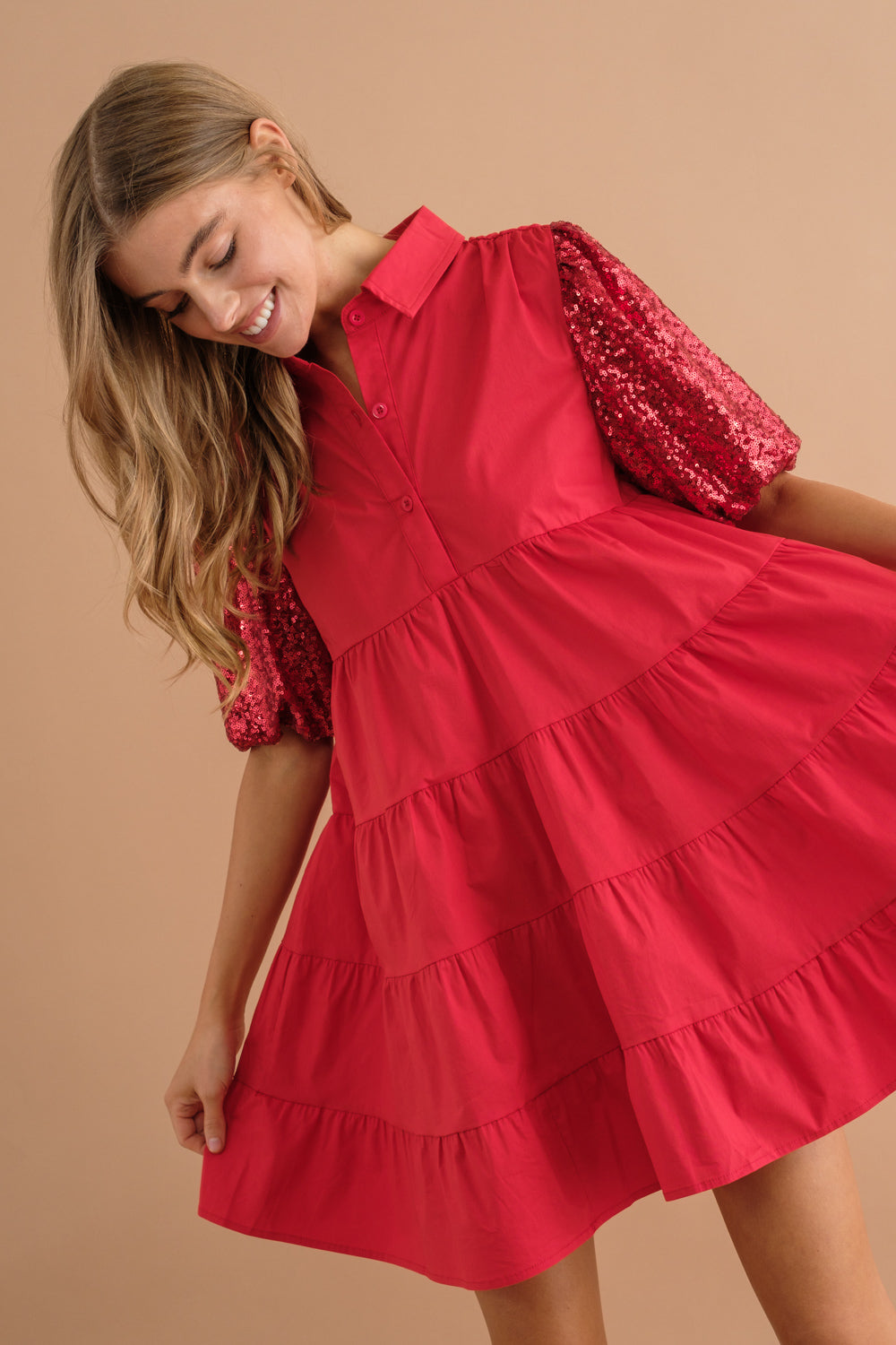 BABY JANE RED DRESS