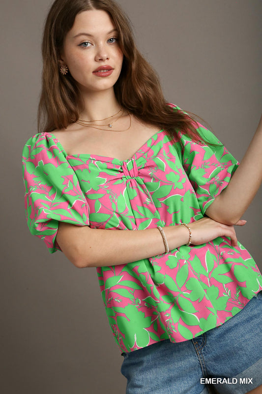 GARCELLE EMERALD TOP