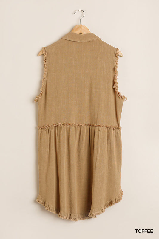 ELLEN TOFFEE TUNIC TOP