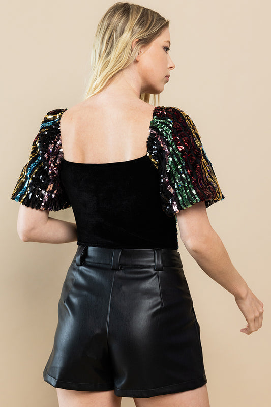 RONNIE GLITZY GIRL BODYSUIT