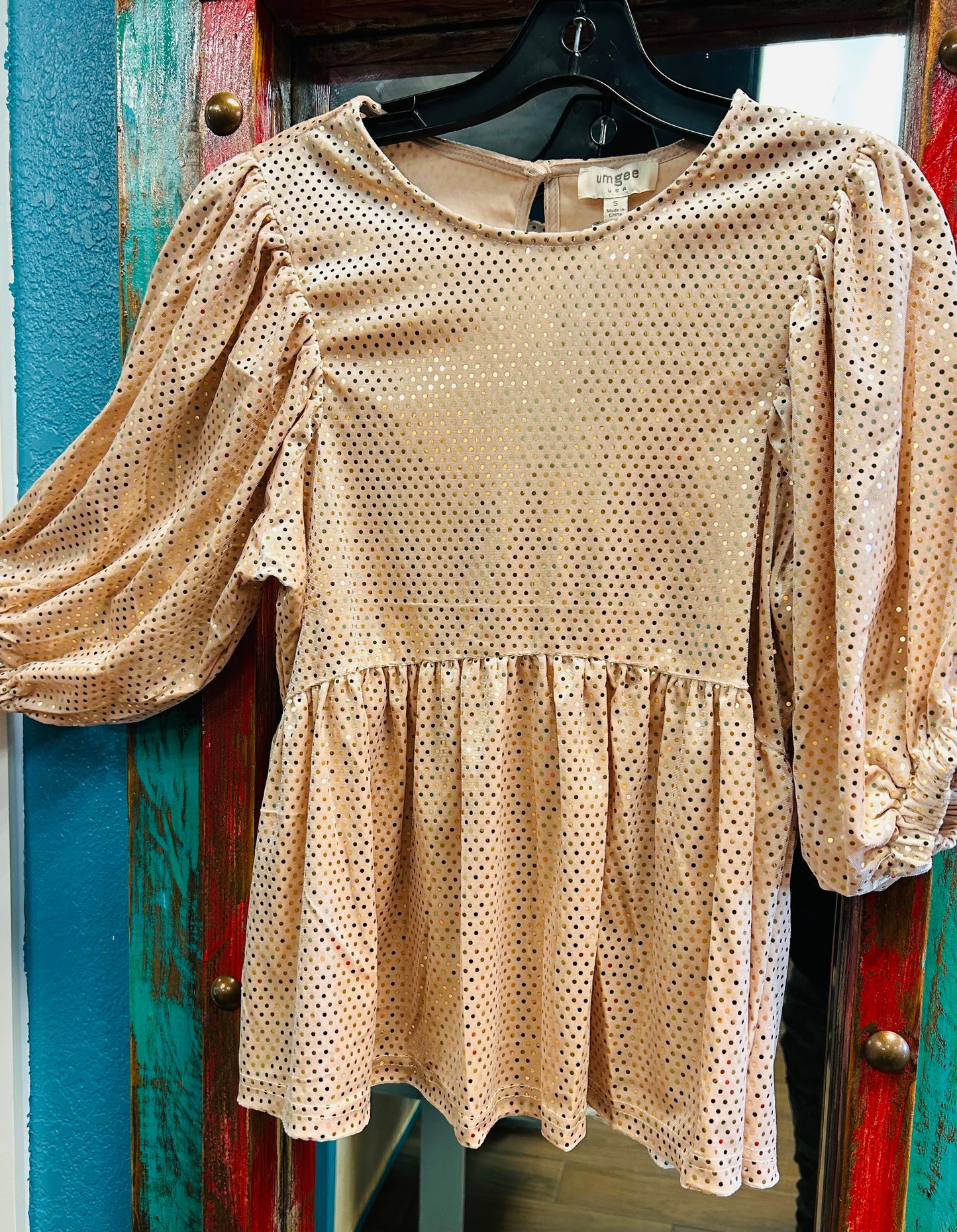 MARLA CHAMPAGNE TOP