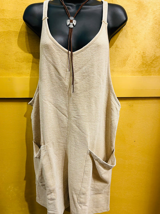 ERICA TAUPE LOUNGE JUMPER