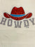 HOWDY RED HAT TEE