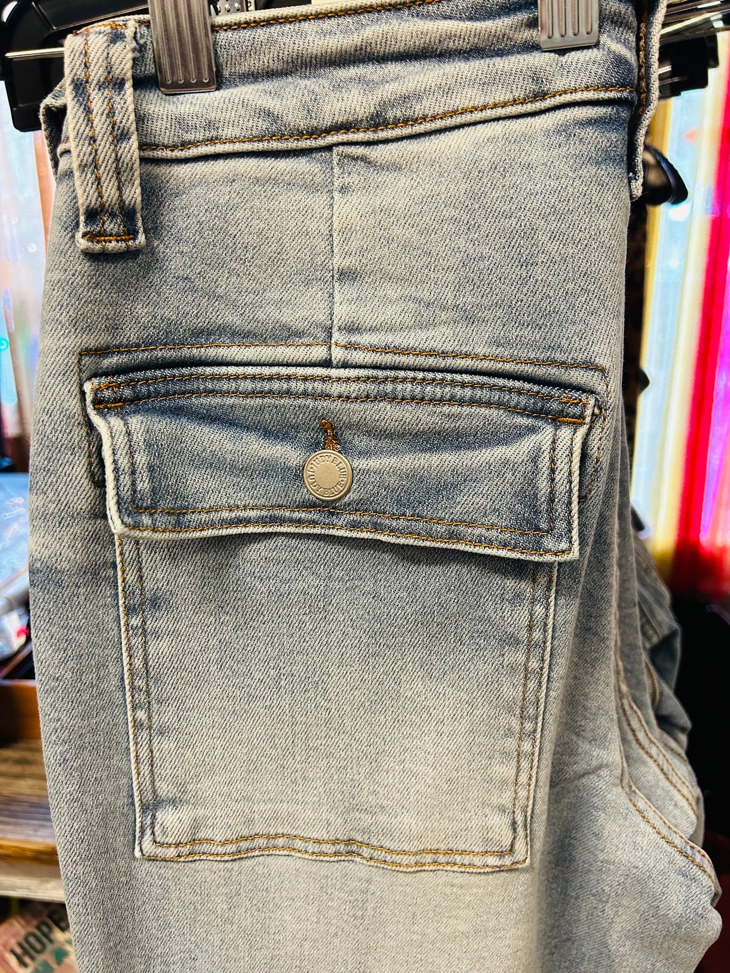 JUDY BLUE CARGO JEANS