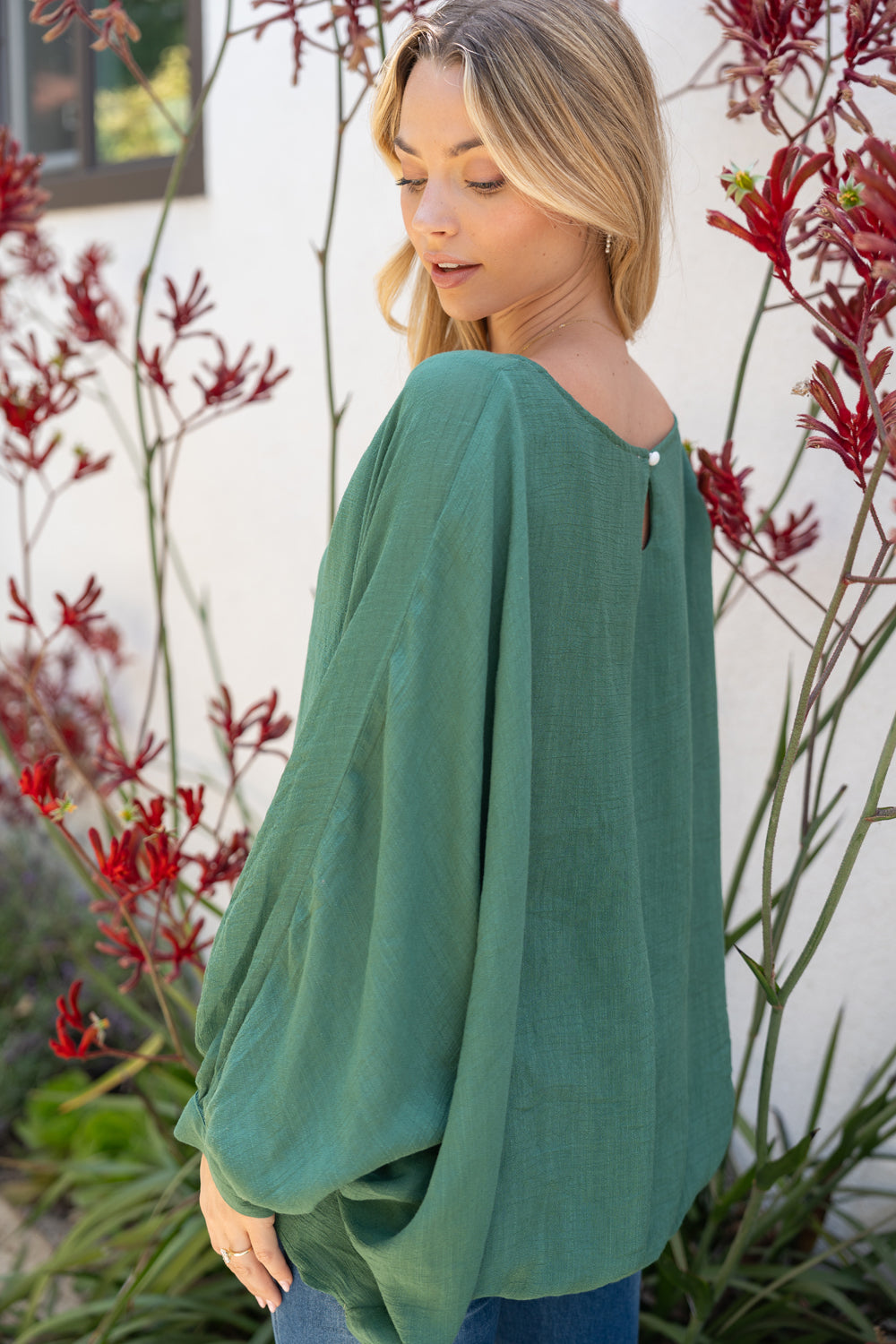 BECKY HUNTER GREEN TOP