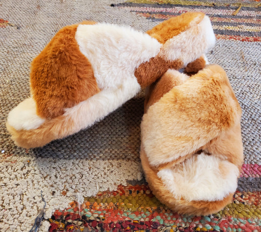 FUZZY COCO SLIPPERS
