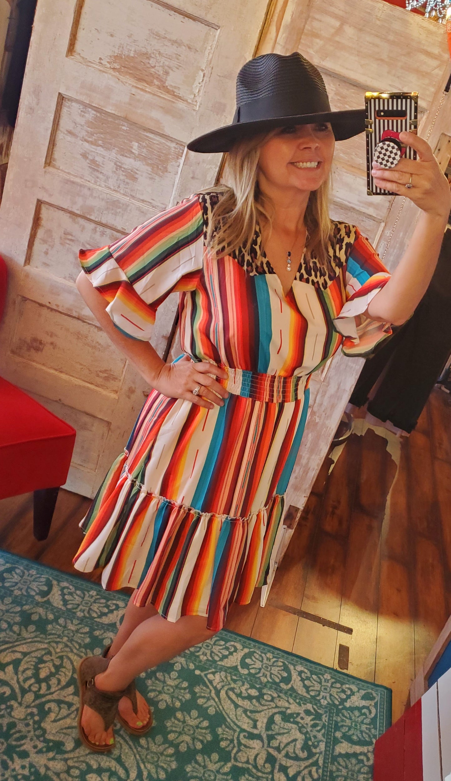 Sassy Serape Dress