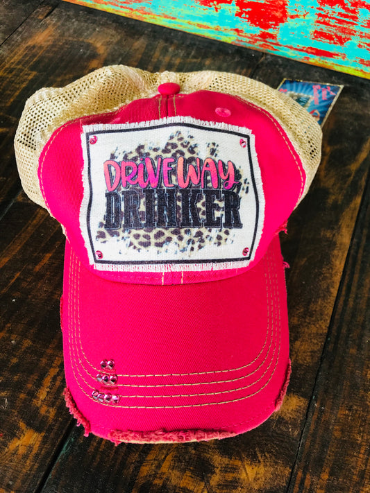 Drive Way Drinker Baseball Cap