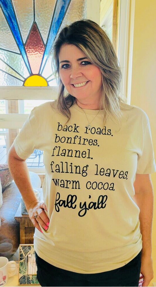 Fall Y'ALL Tee