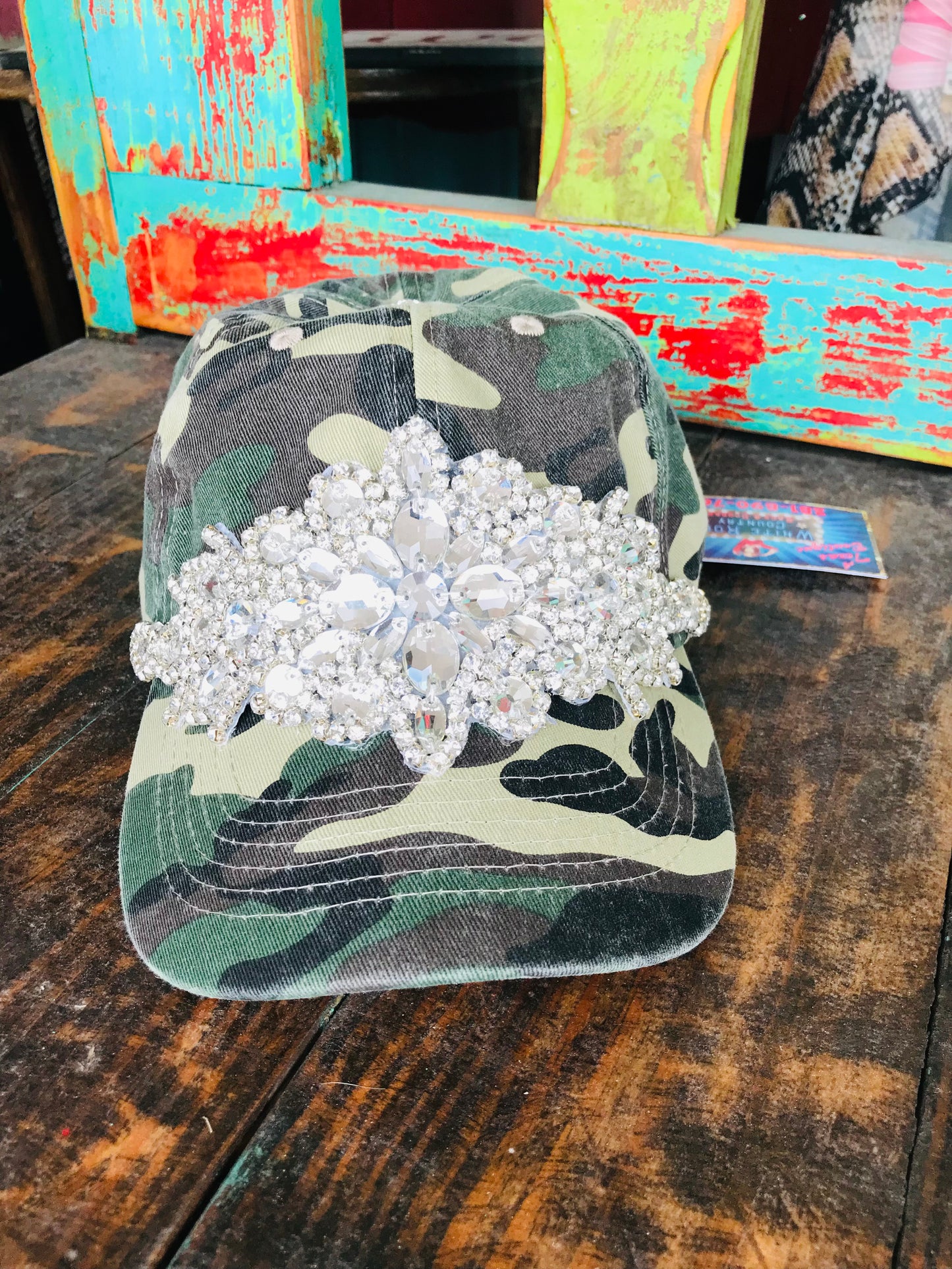 Camo Bling Cap