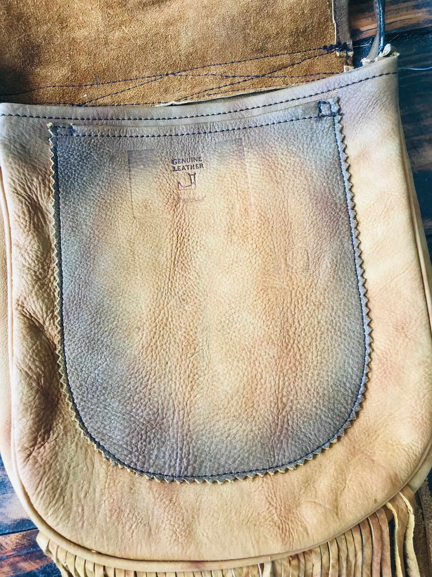 Circle of Life Leather Bag