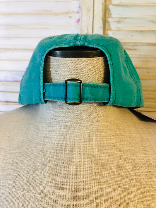 Turquoise Bling Cap