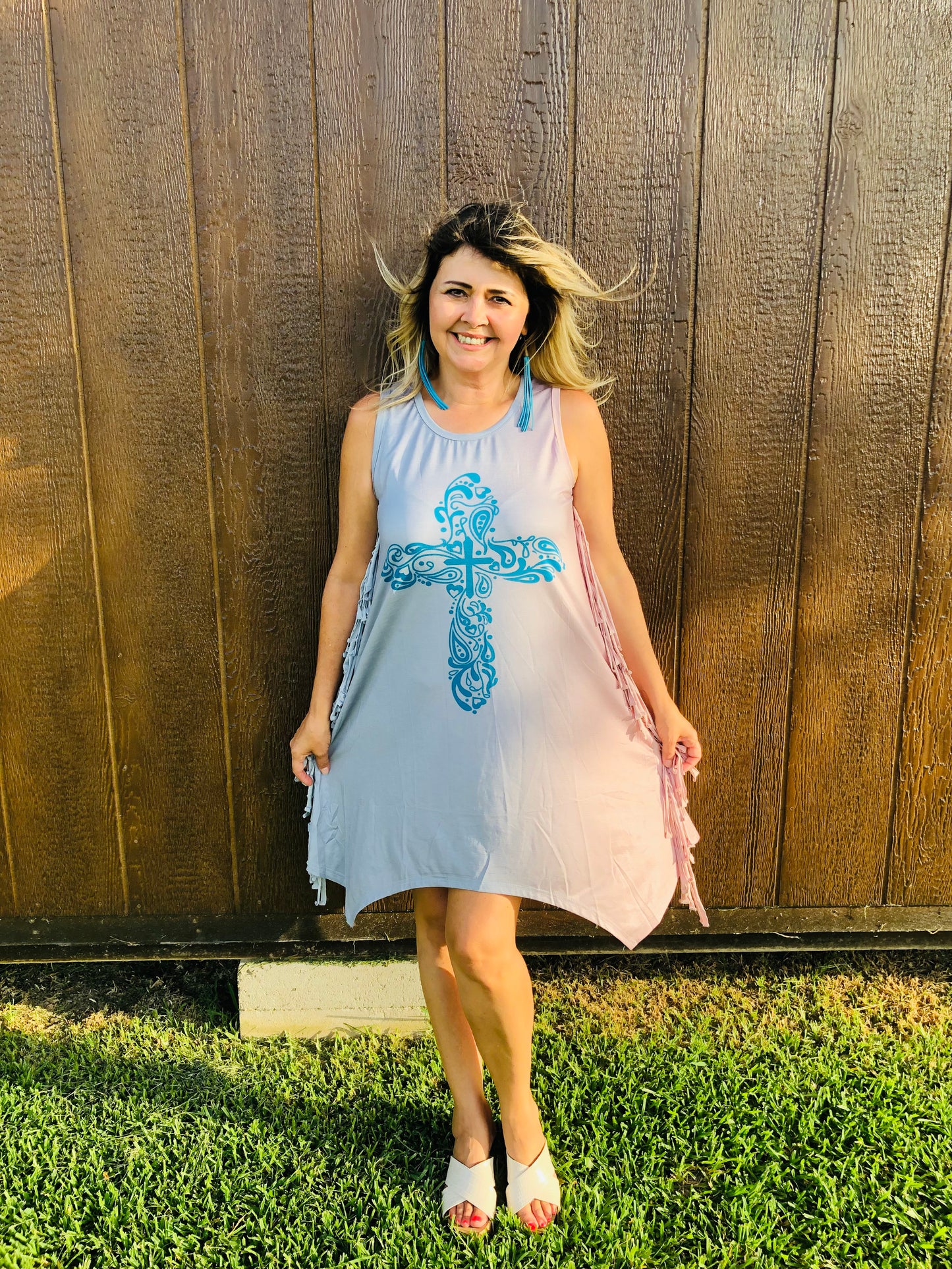 Savanna Fringe Dress
