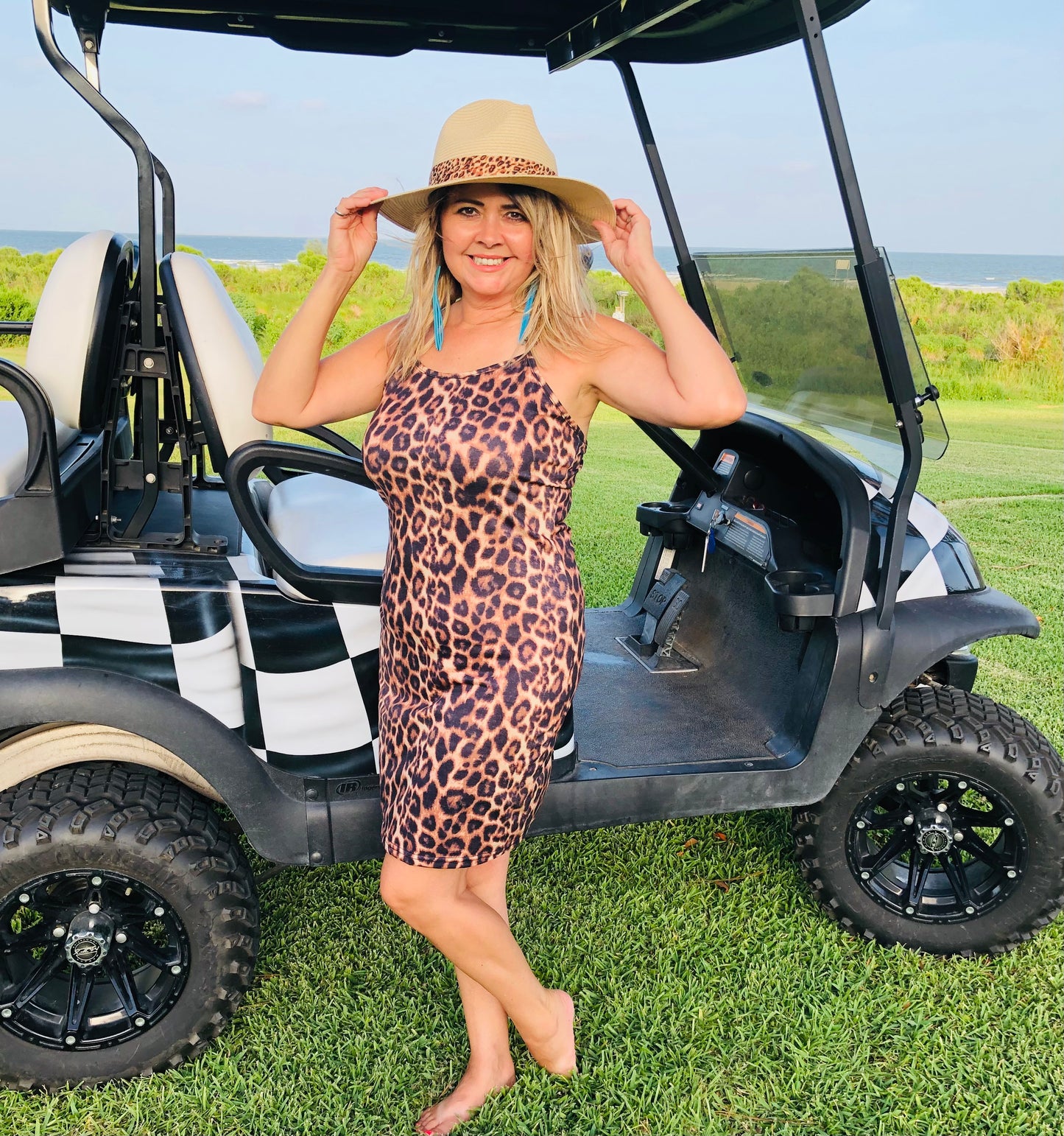 Leopard Basic Cami Dress