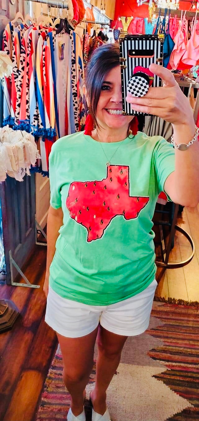 Texas Watermelon Tee