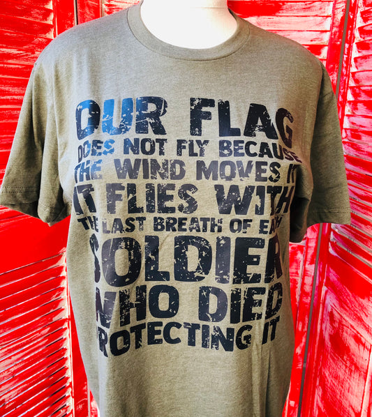 OUR FLAG GRAPHIC TEE