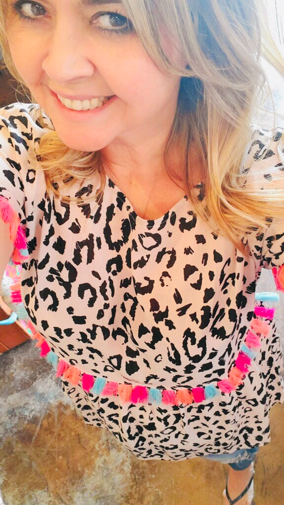 THE RAQUEL LEOPARD TOP