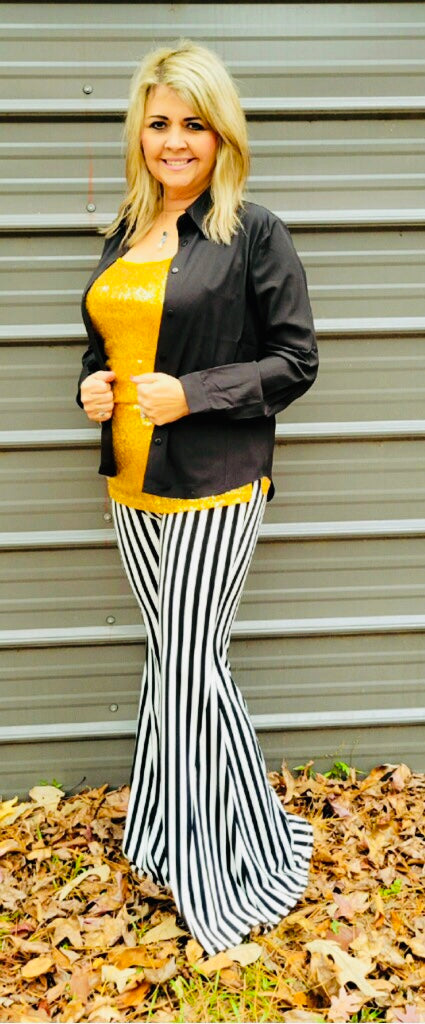 Essential Black Long Sleeve Top