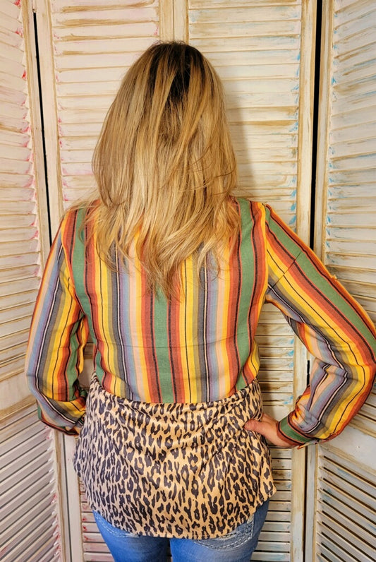 The Jeanette Serape Top