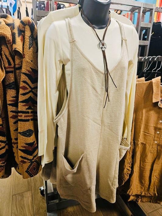 ERICA TAUPE LOUNGE JUMPER