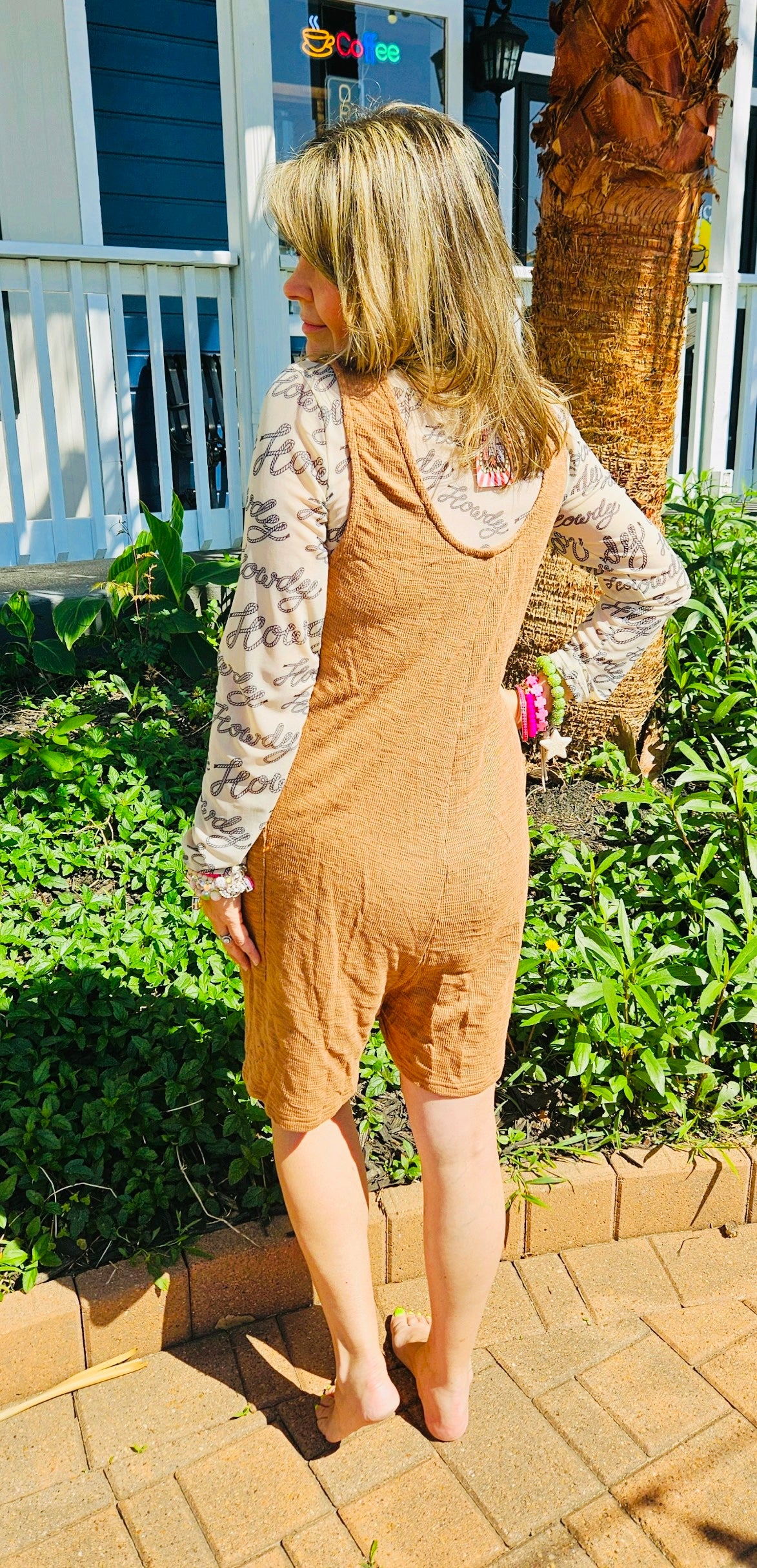 BUTTER SCOTCH ROMPER