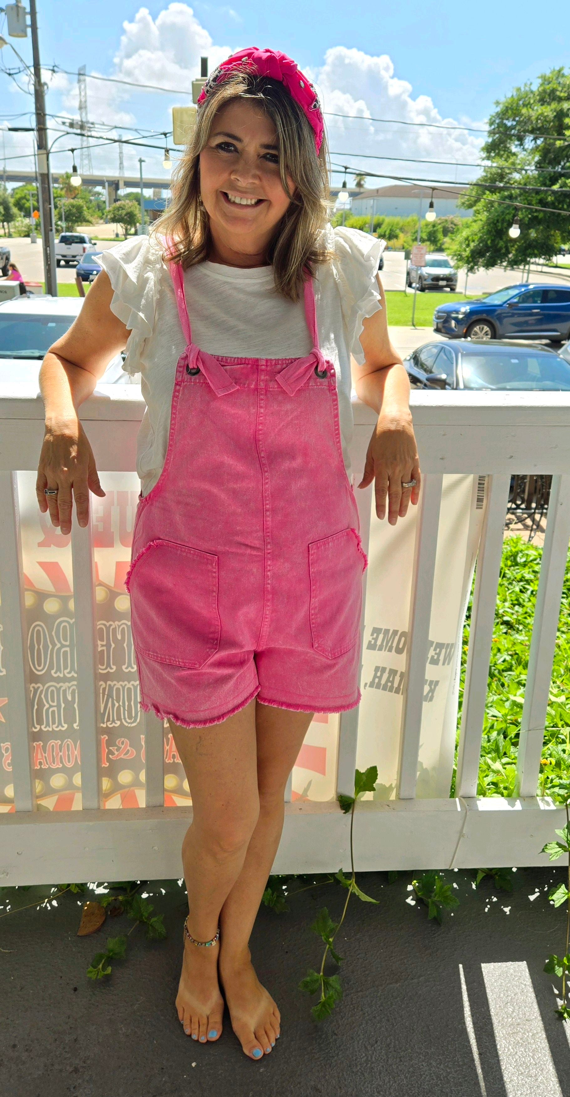 PEGGY MARTIN OVERALL SHORTS