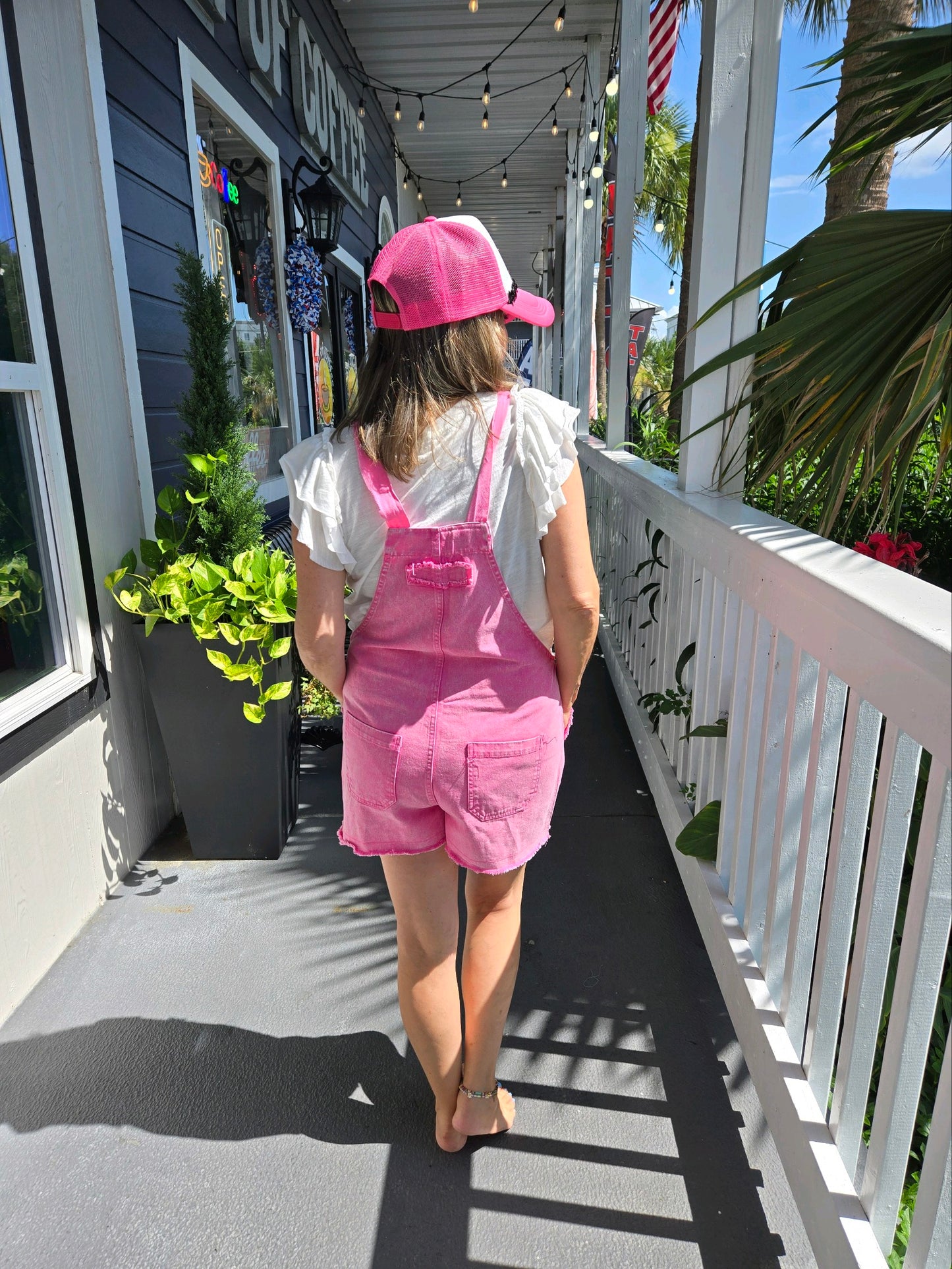 PEGGY MARTIN OVERALL SHORTS