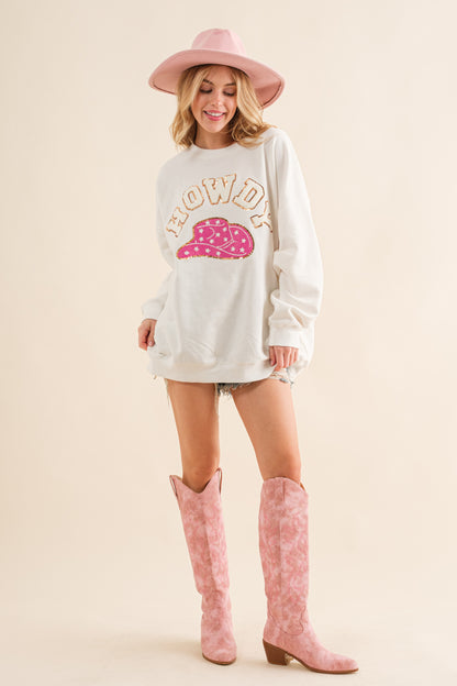 HOWDY YALL SWEAT SHIRT