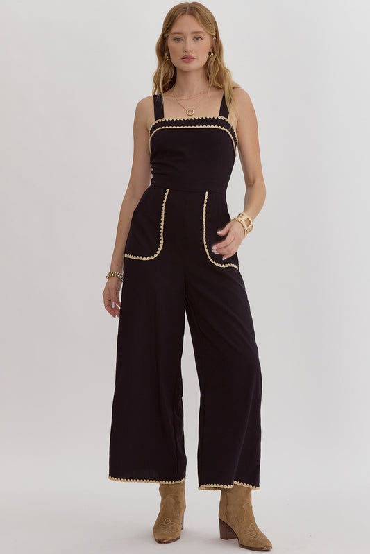 AMELIA BLACK JUMPER