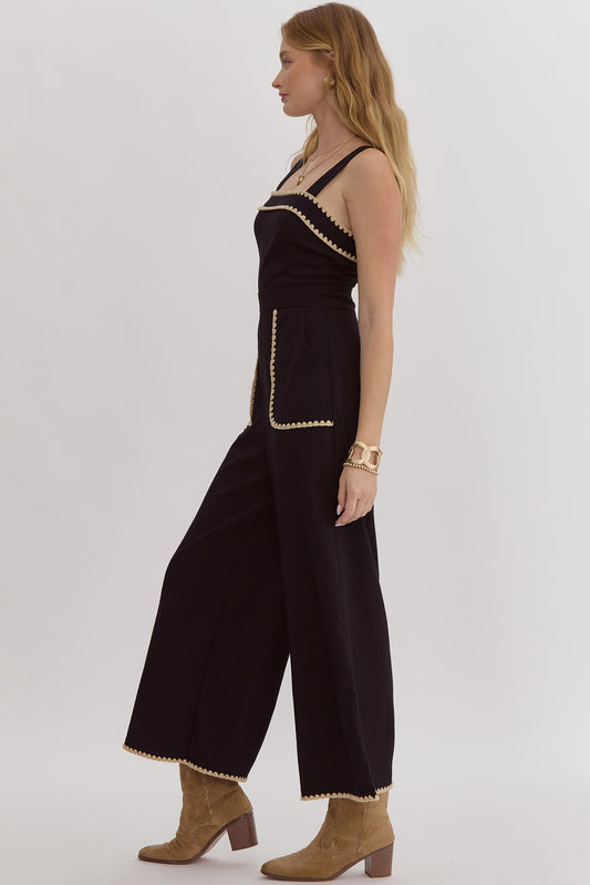 AMELIA BLACK JUMPER