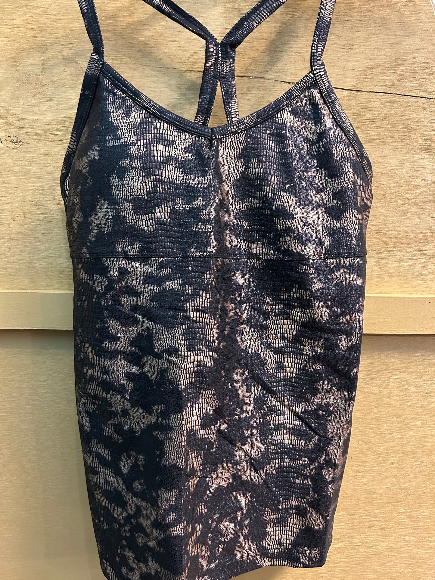 PYTHON GOLD TANK TOP