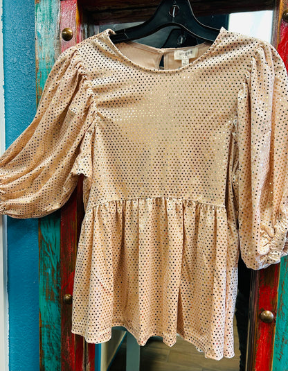 MARLA CHAMPAGNE TOP