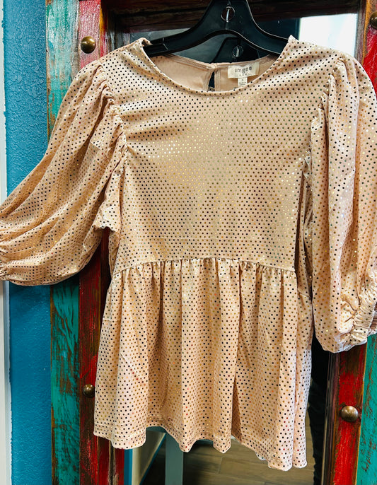 MARLA CHAMPAGNE TOP