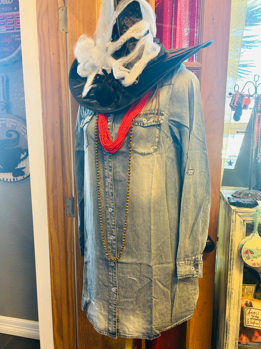 PARKER JEAN DRESS