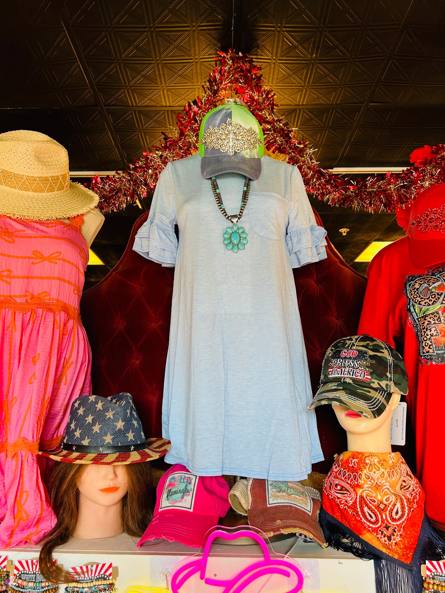 LILLY SKY BLUE DRESS