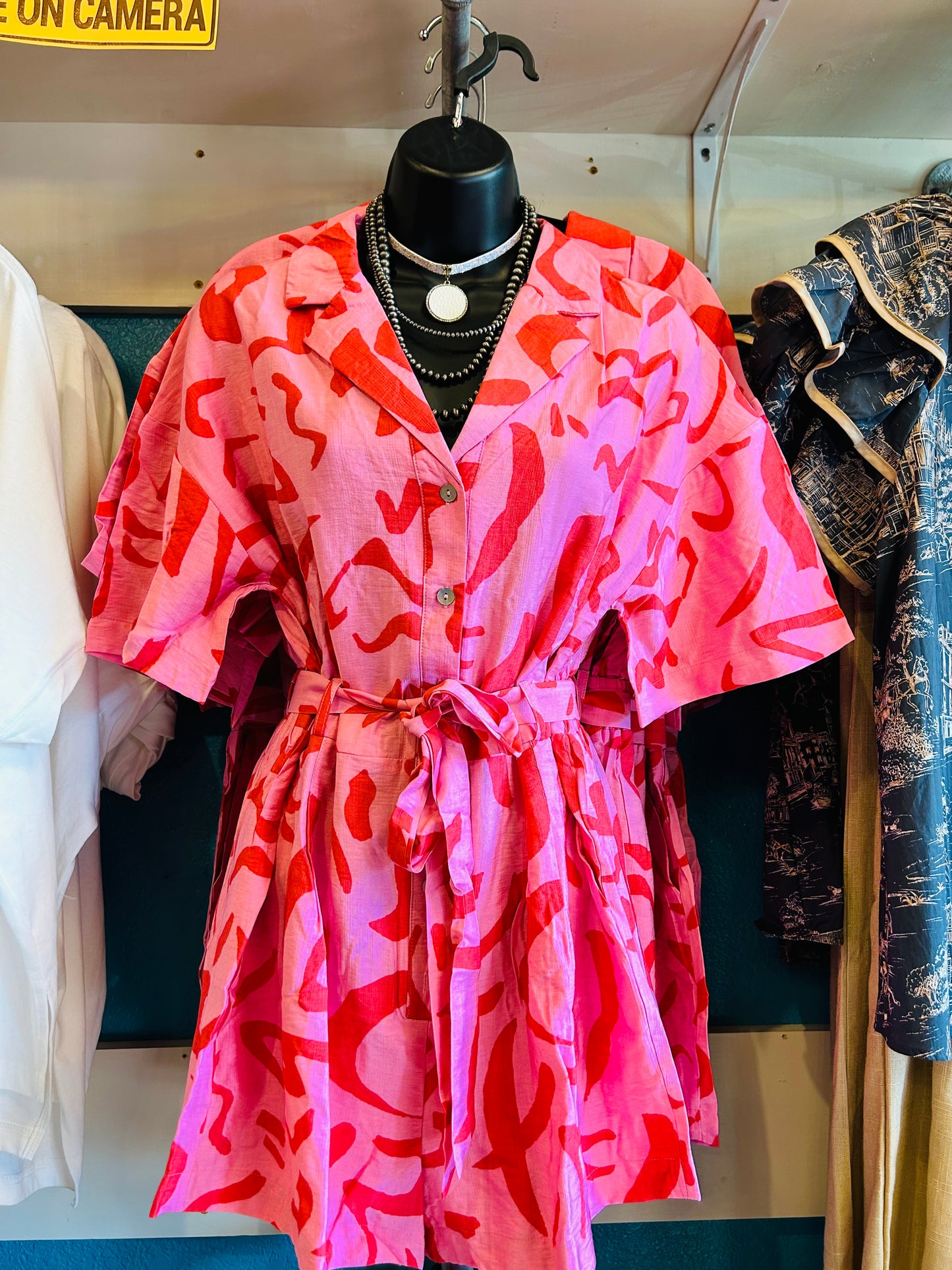 LYLA PINK ROMPER