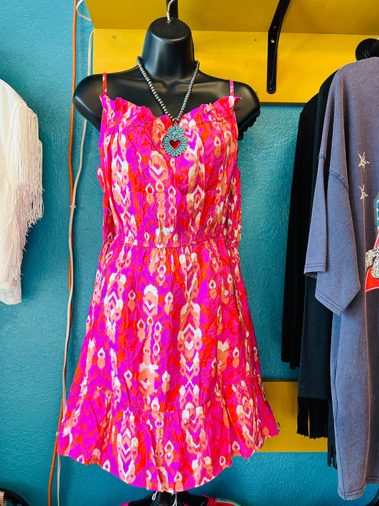 SASSY PINK ROMPER