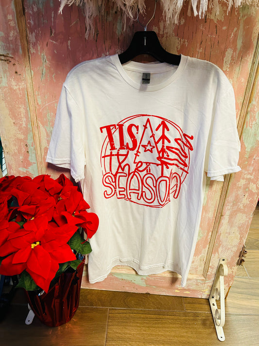 TIS THE SEASON CHRISTMAS TEE