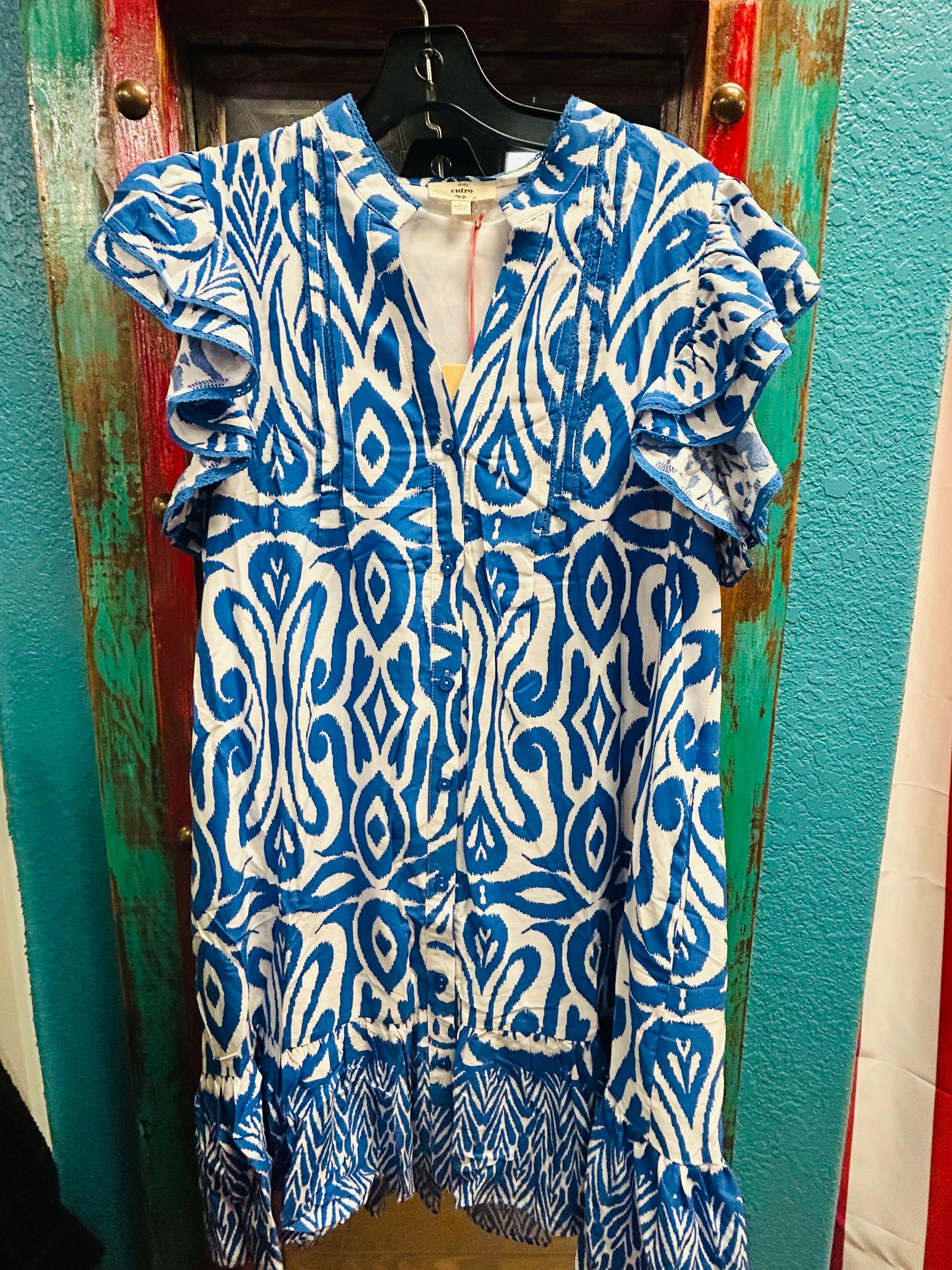 BLUE LAGOON DRESS