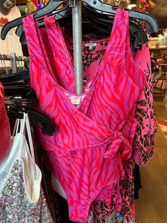 MISTY WRAP SWIMSUIT