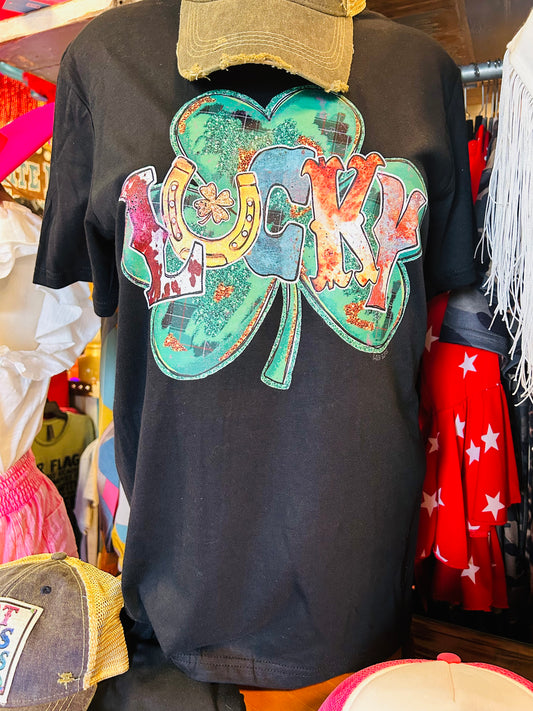 LUCKY CHARM GRAPHIC TEE