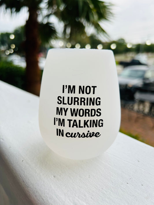SILICONE WINE CUP
