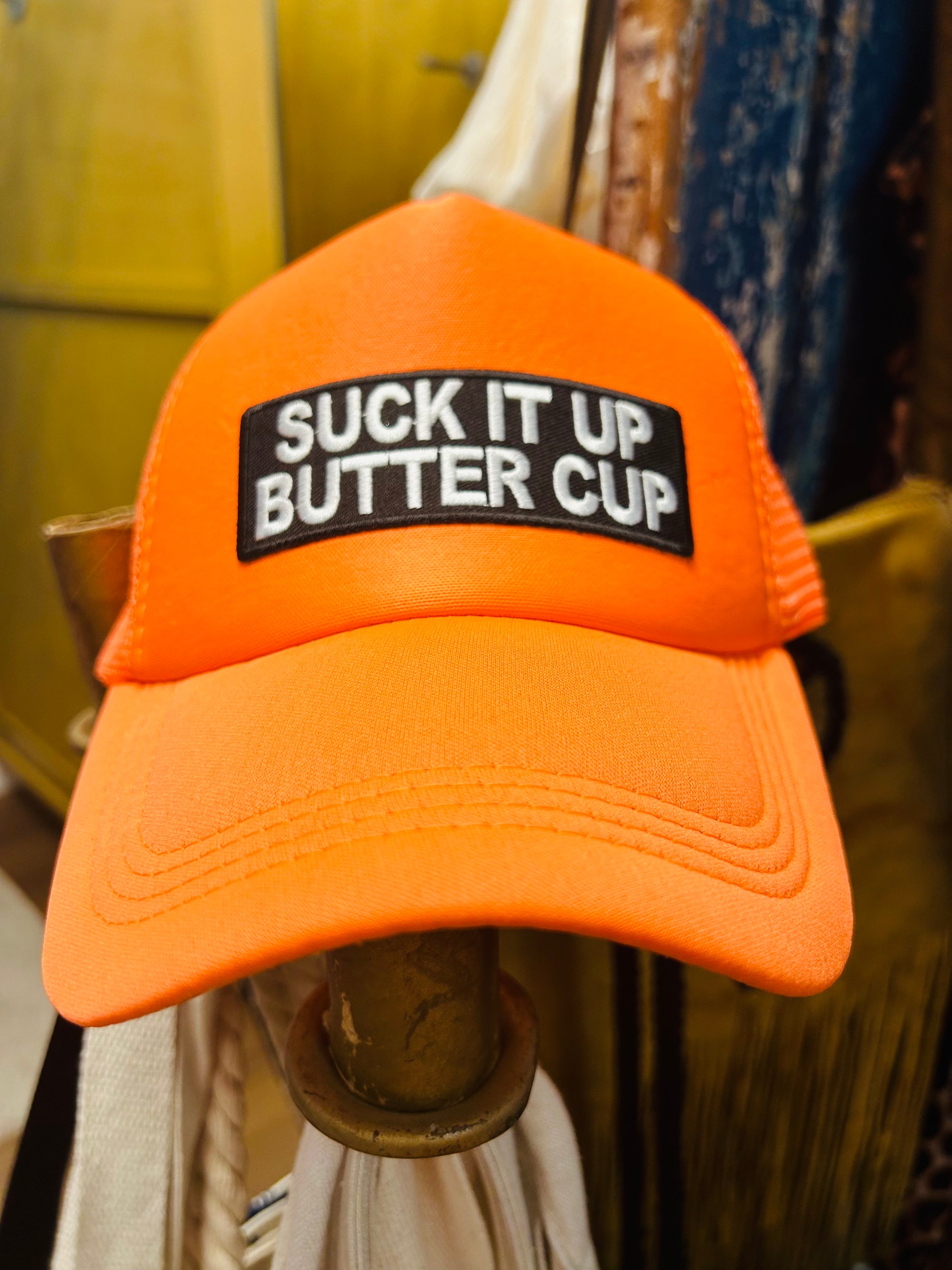 SUCK IT UP TRUCKER CAP